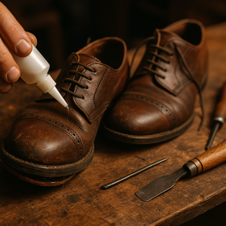 How to Fix a Tear in Leather Shoes