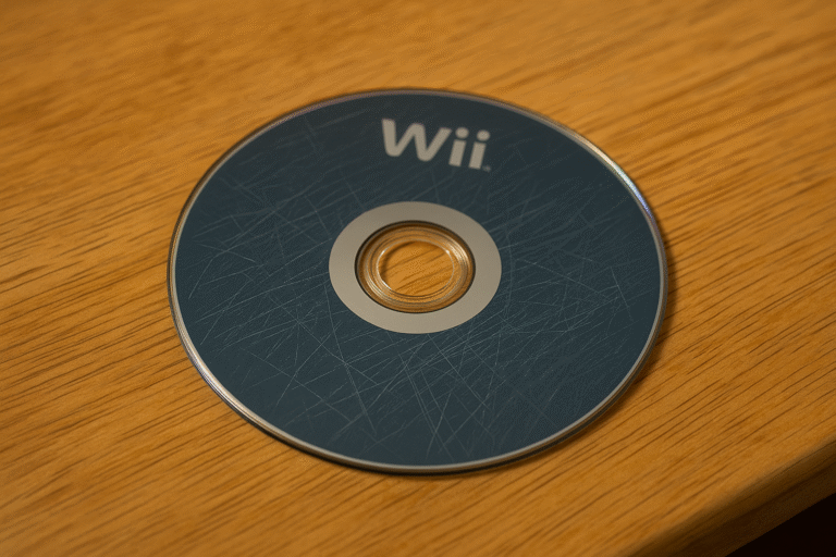 how to fix a scratched wii disc