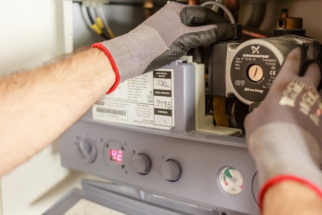 repressuring a boiler