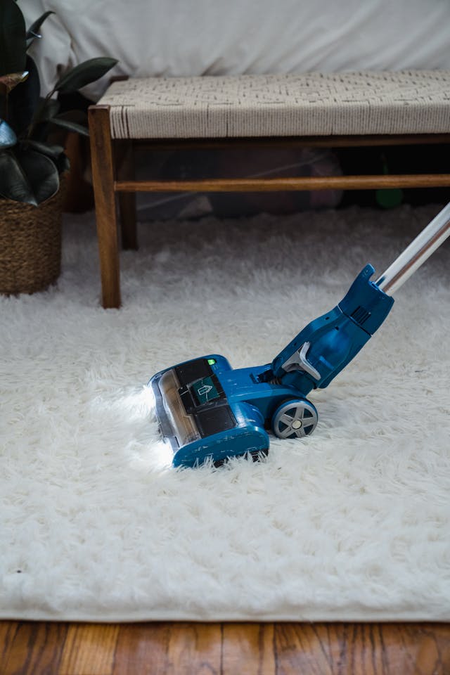 toy stuck in vacuum