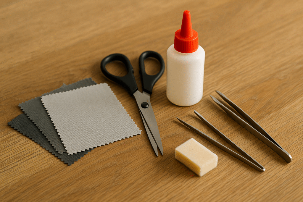 couch repair materials for fixing burn hole