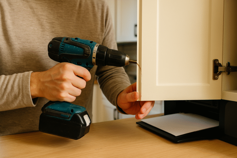 adjust cupboard door